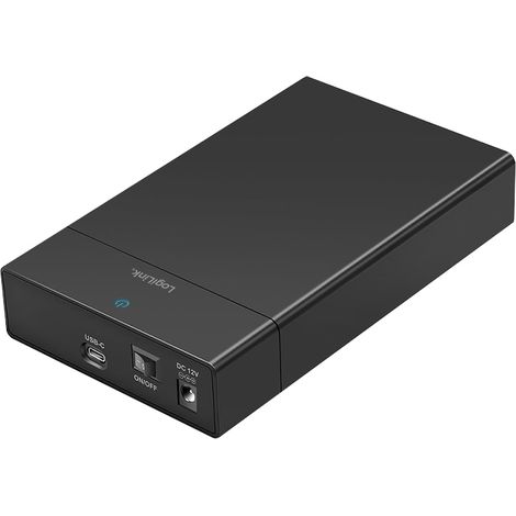 Boîtier pour disque dur LOGILINK UA0460 SATA HDD/SSD USB-C (1/5)