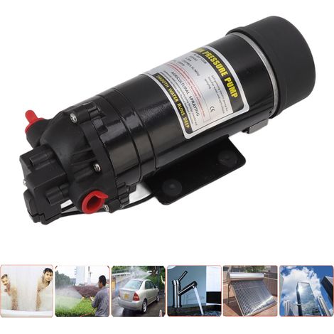 Pompe à eau électrique pour l'irrigation agricole, filetage interne G3/8, pompe de nettoyage, petite pompe à membrane électrique, norme européenne 220 V (1/5)