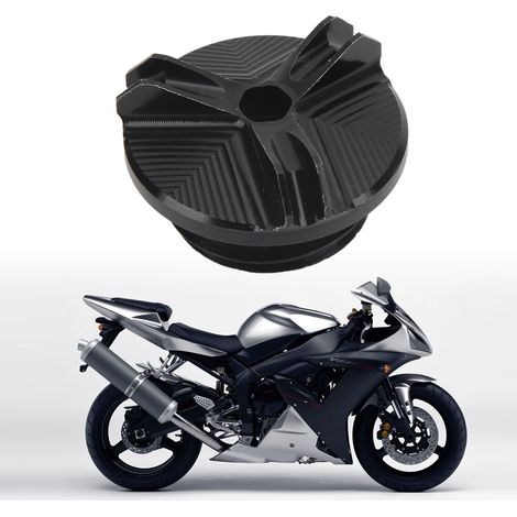 La vis du bouchon de remplissage d'huile moteur de moto convient aux YAMAHA YZF R1 1998-2015. (1/5)