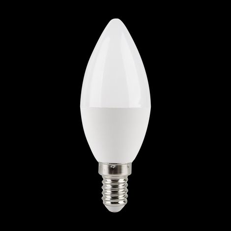 AMPOULE LED, E14, 470 LM REMPL. 40 W, BOUGIE B35, MAT, BLANC CHAUD HAMA (1/4)