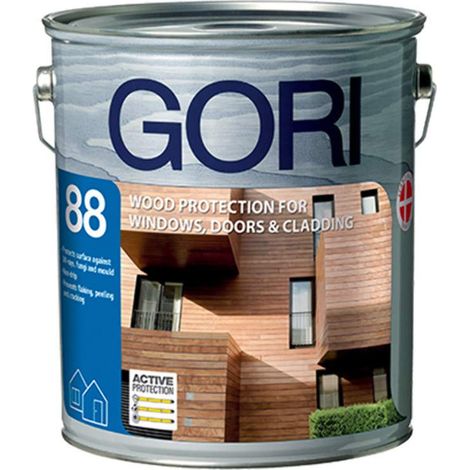 Gori 88 COMPACT-7806 CASTAGNO 0,75 l - Finitura trasparente per tutti i legni esterni (1/2)