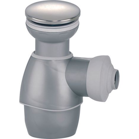 Wirquin – Ensemble tout-en-un Quick-Clac pour vidage lavabo – Débit 62.4L/min – Hauteur de bonde réglable 0 à 80mm – Installation facile sans fuite
