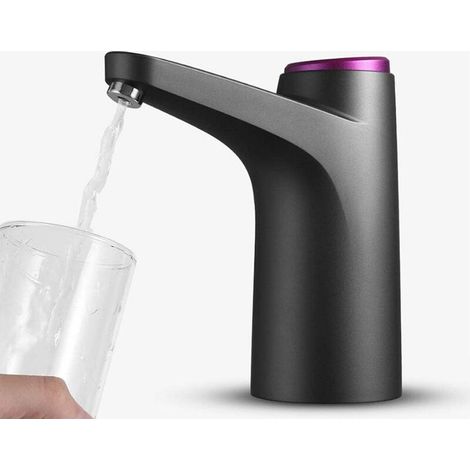 Distributeur d'eau portable électrique sans fil – Pompe à eau USB pour bouteilles 3 à 5 gallons – Autonomie 30 jours – Tuyau silicone alimentaire (1/5)