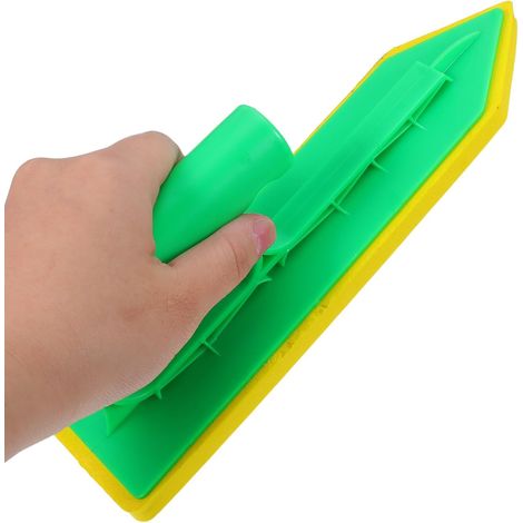 Taloche à Joints Manuelle 23 X 8 X 6.5 CM en EVA Souple avec Éponge Intégrée Outil Multifonction pour Mastic de Carrelage Finition Lisse Nettoyage et Calfeutrage pour Sols et (1/5)