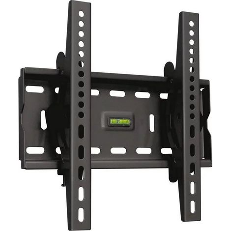 Soporte Mur TV 17 à 37 pouces Dti Sop-2050 Max 50kg Vesa 50/75/100/200 Comprend le niveau de couleur noir