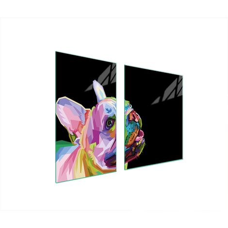 PLATO DE VIDRIO Y TABLA DE CORTAR 100x52 PERRO (1/5)