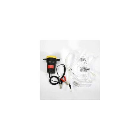 12V elektrische Öl- und Diesel-Ablasspumpe - Schwarz - Crezuo