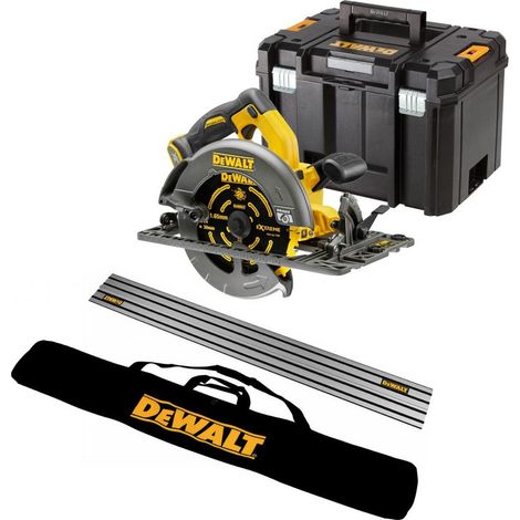 Dewalt DCS576N 54v XR Flexvolt Circular Saw 190mm + Guide Rail + Bag + Tstak (1/3)