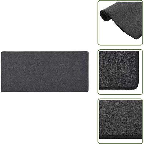 Teppichläufer Anthrazit 80x150 cm - Teppich - Läufer - Anthrazit - Wohnzimmer - Schlafzimmer (1/5)