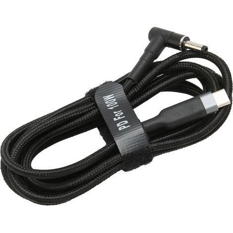 JORINDO Typ-C auf DC-Kabel 100W 5A Tragbar Leicht Praktisch Langlebig 4,0 x 1,7 mm PD USB auf DC (2 Meter)