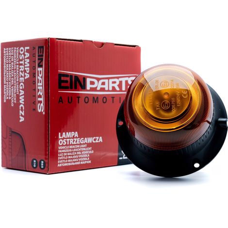 Lampada di segnalazione a LED da 54 W con magnete, omologazione ECE R65 - alimentazione 12 V/24 V, arancione