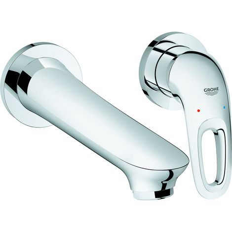 Mezclador de lavabo Grohe Eurostyle de 2 orificios, proyección (1/3)
