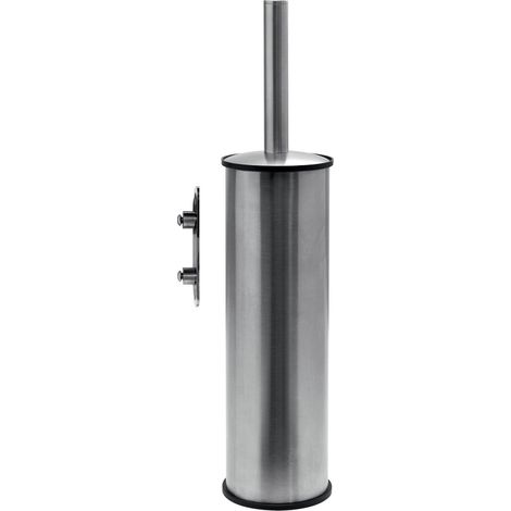 Scopino WC con ciuffo in setole da muro in acciaio inox AISI 304 Gedy 5034-03 serie PROJECT Satinato (1/2)