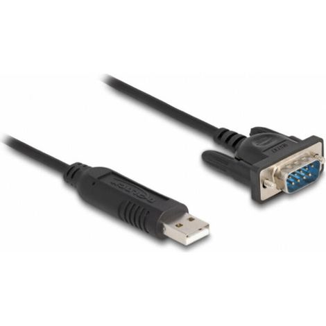 DELOCK Adapterkabel USB 2.0 Typ-A St zu 1 x Seriell 50cm (1/3)