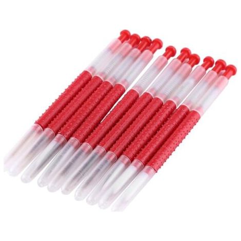 10pcs Outil de Greffage pour Apiculture, Outil D'apiculture en Plastique Larve D'abeilles sur Le Roseau, pour L'élevage des Reines et la Production de Gelée Royale (1/5)