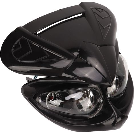 1 Faro delantero ABS de doble haz de 12 V compatible con F-Eagle Apollo CRF Pit Dirt Bike Motocross Enduro (1/5)