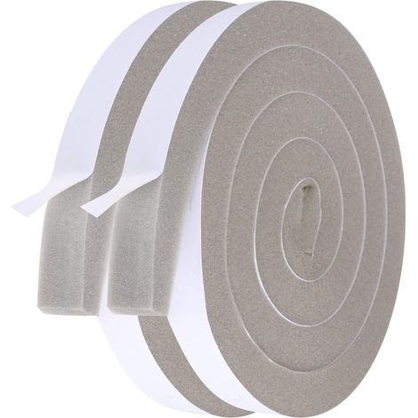 Bande d'étanchéité en mousse souple pour réfrigérateur, insonorisante et coupe-vent, à coller sur la porte et la fenêtre. (1/5)