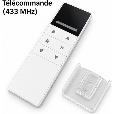 Télécommande radiofréquence 433 MHz 6 canaux pour rideau électrique motorisé YR2118B yr2118b-6 100 g – Livraison gratuite (1/5)