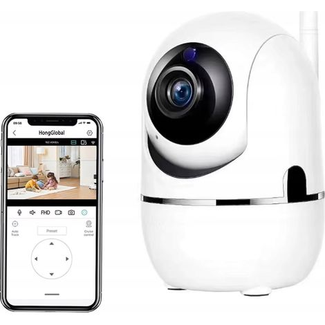 TELECAMERA DI SICUREZZA ELETTRONICA PER BAMBINI, INTELLIGENTE, PER INTERNI, 4MPX, WIFI