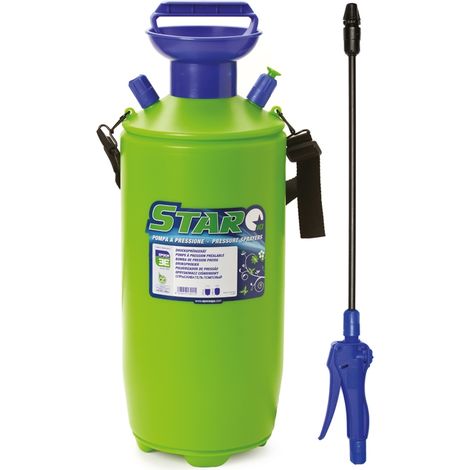 EPOCA Pompa a spalla manuale nebulizzatore 10 lt per disinfestazione irrorazione (1/2)