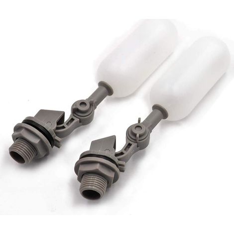 Lot de 2 robinets à Boule de 1/2" pour Automatique pour contrôle du Niveau d'eau réglable 1/2" (1/5)