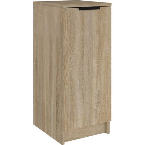 Maison Exclusive - Zapatero madera contrachapada roble sonoma 30x