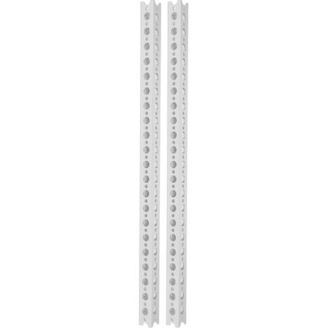Lot de 2 poutres carrées en aluminium 22 trous pour PITSCO TETRIX PRIME pièces robotique (1/5)
