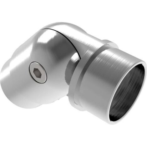 Configurateur de main courante en acier inoxydable 50 mm Accessoire d'escalier Main courante murale Kit (connecteur articulé 0 90°) Handlauf Teile (1/5)