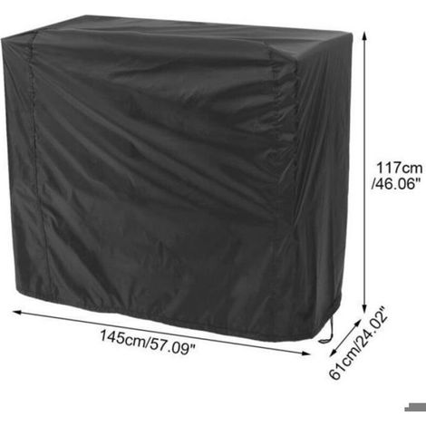 Housse BBQ Imperméable 145x61x117cm – Protection Résistante pour Gril de Jardin (1/4)