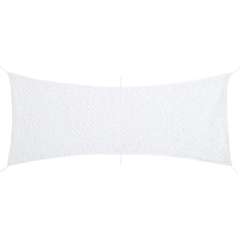 Tarnnetz mit Aufbewahrungstasche 409x206 cm Weiß