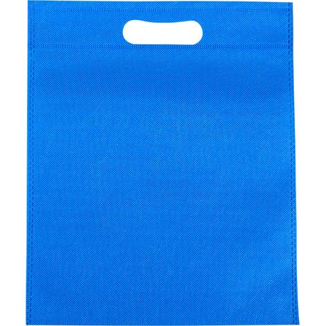 50 Sacs Non Tissé Découpés au Jet 25x35 cm, Sachets Écologiques à Ouverture Plate pour Vêtements, Bleu, Lot de 50 Pièces (1/5)