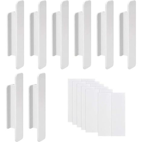 8 x selbstklebende Türgriffe, selbstklebende Fenstergriffe (1/5)