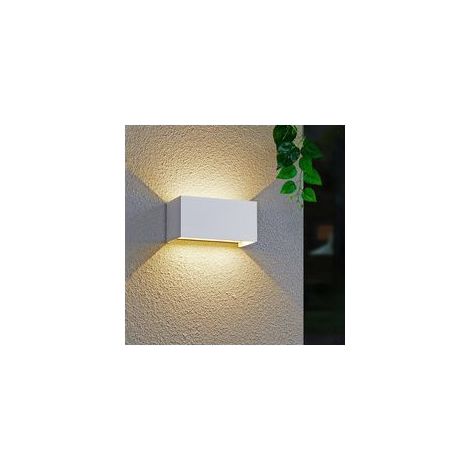 TAISHENGDA – Wasserdichte 24-W-LED-Außenwandleuchte, moderne Wandleuchte mit zwei Abstrahlwinkeln (nach oben und unten), neutralweißes Licht (1/5)