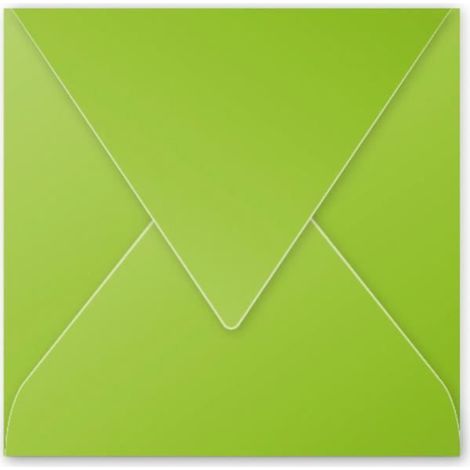 Enveloppe - CLAIREFONTAINE - Pollen - 120g - 165x165 mm - Vert menthe - Paquet de 20 (1/2)