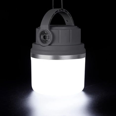 pair LED Camping Lanterne 3000 mAh Lampe Solaire USB Rechargeable 5 Modes Eclairage 360° Pliant Camping Lumière SOS IPX5 Étanche Camping Lumière Tente Lumière pour Randonnée En Plein Air Lecture