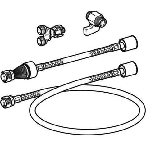 Geberit Set di allacciamento idrico per Geberit AquaClean Sela, 242883001