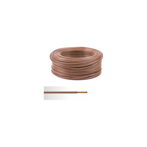 Fil électrique souple ho7v-k 10mm2 marron (prix au m)