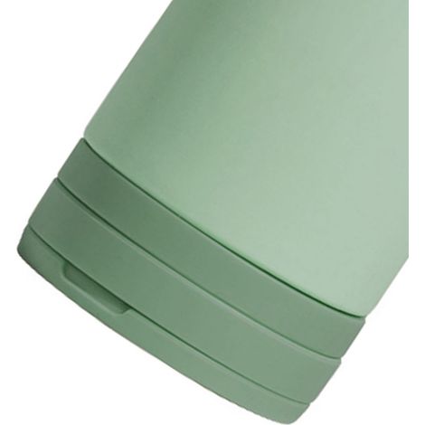 Nouveaux flacons de recharge de voyage en silicone, portables et étanches, pour lotions et gels douche, articles de voyage, grands flacons vides - verts (1/5)