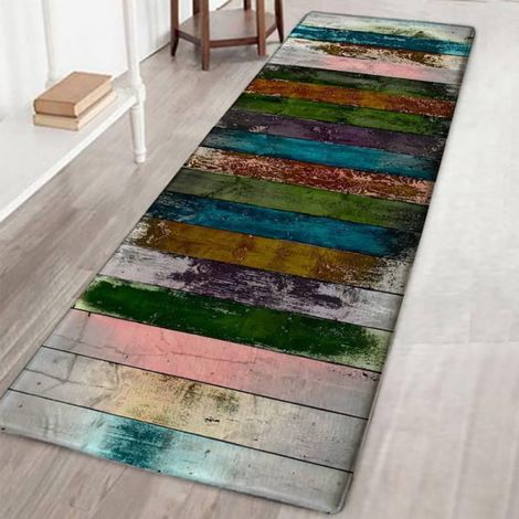 Tapis Anti-Dérapant - Mousse à Mémoire de Forme - Pour Cuisine Salle de Bain Chambre Salon - 40 x 120 cm - 1 Pièce (1/5)