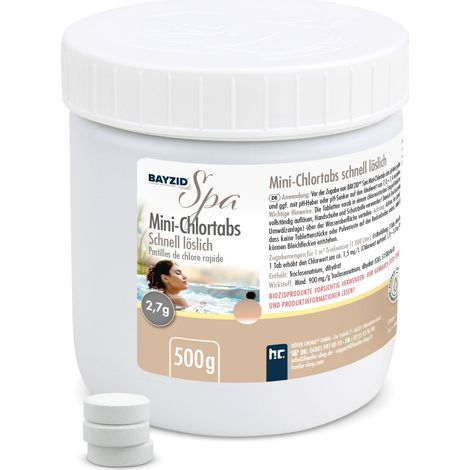 500 g BAYZID® SPA Mini - Chlortabs 2,7 g schnell löslich (1/5)