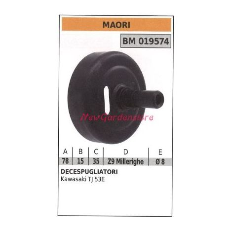 Campana de embrague para desbrozadora MAORI 019574