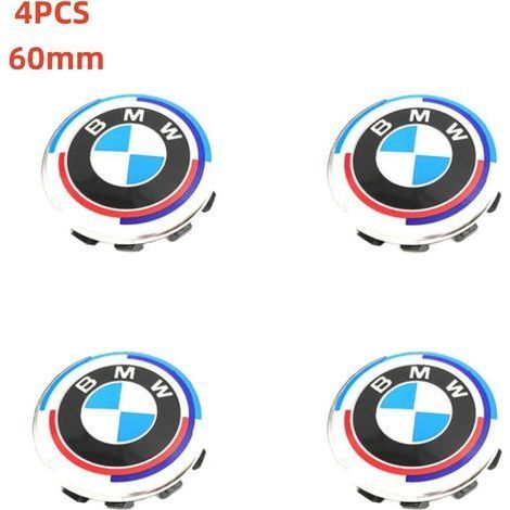 NURIA – BMW 60-mm-Radnabenkappe – Radnabenkappe – Passend zum Austausch von BMW-Radnabenkappen – Jubiläumsfarben (1/2)