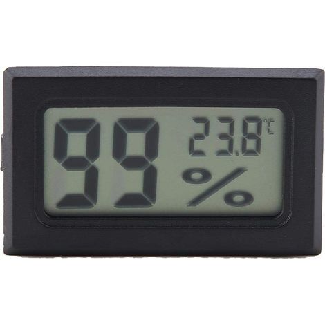 Wireless Digital Thermometer Hygrometer, Range -50 to 60℃, Accuracy ±1℃, For Reptiles, Terrariums, and Home Use (1/5)