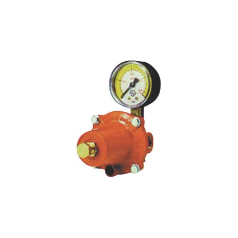 Regolatore gpl di alta pressione con manometro mod. apz250 kg. / h 30