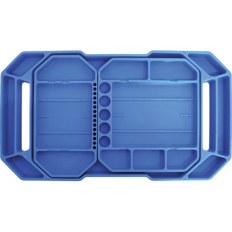 GEDORE Automotive KL-4991-101 Silikon-Aufbewahrungsmatte, 3-teilig (1/4)