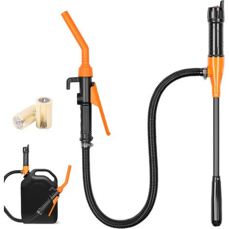 Pompe de transfert de liquides multifonctionnelle portable à piles capacité jusqu'à 9 litres par minute compatible avec l'essence, le diesel, l'eau et divers carburants. (1/5)
