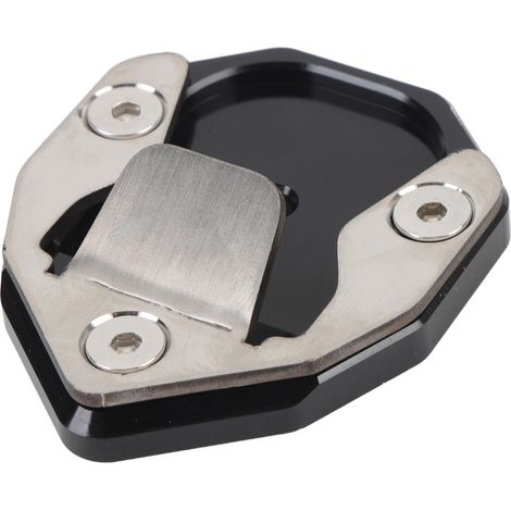 Piastra di estensione laterale di supporto per il piede in lega di alluminio, poggiapiedi per cavalletto da moto Himalayan SCRAM 411. (1/4)