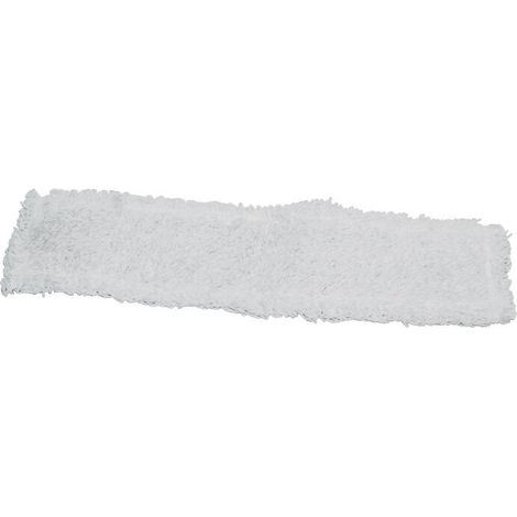 Frange microfibre à bouclette pour support PRO avec œillets chromés sur languette