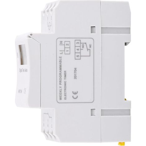 Minuteur électronique programmable hebdomadaire Fabater avec (1/5)