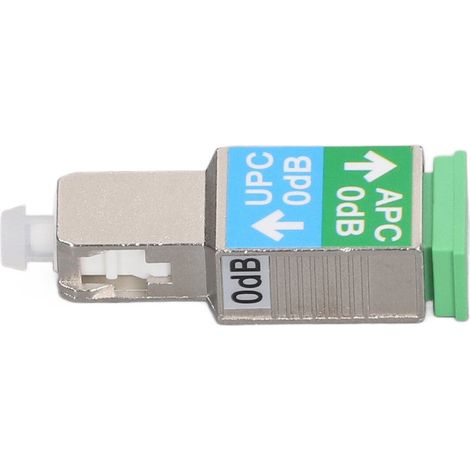 SC-UPC-Stecker auf SC-APC-Buchse Adapter, 1200 nm bis 1600 nm, verlustarmer Hybrid-Glasfaserstecker mit exzellenter Isolation